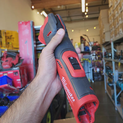 Milwaukee M12 tool for scraping and detail work