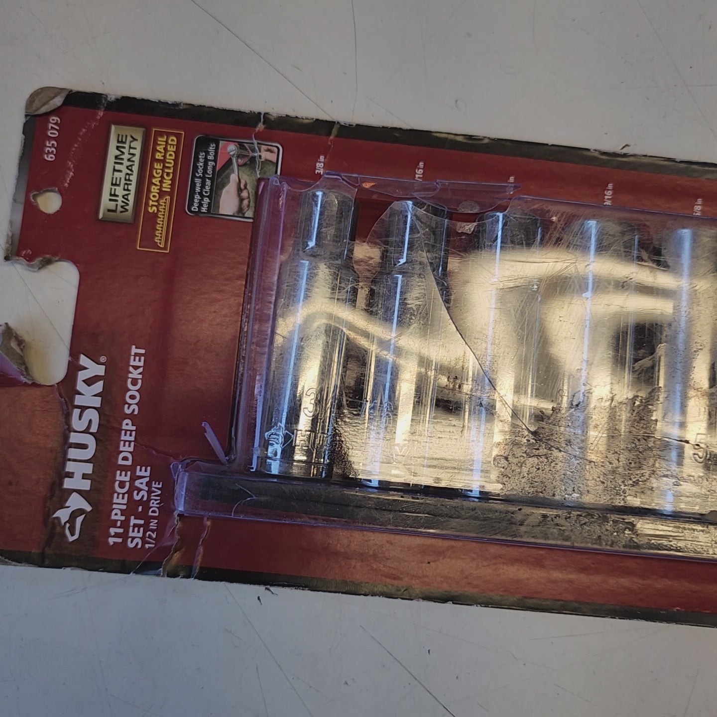 Husky durable socket set for mechanics