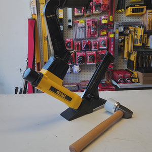DEWALT flooring installation tool pneumatic nailer stapler combo
