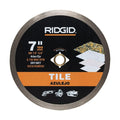 RIDGID 7 in. Tile Continuous Rim Diamond Saw Blade