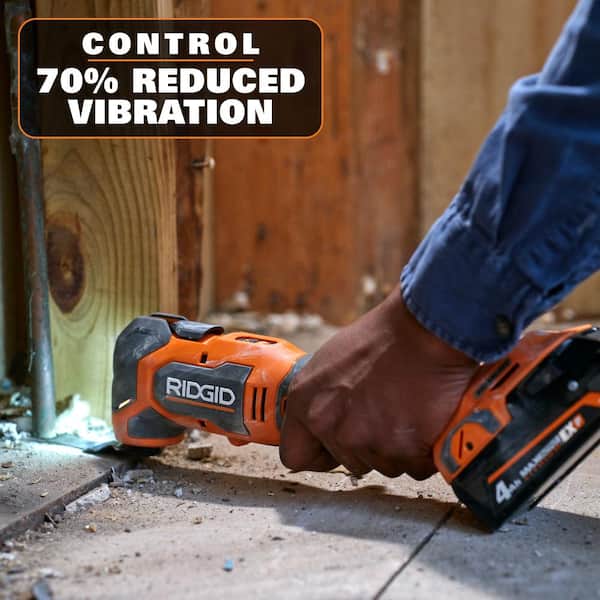 RIDGID 18V Brushless Cordless Multi-Tool Tool Only #condition_open-box