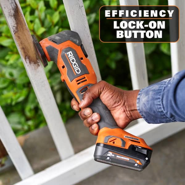 RIDGID 18V Brushless Cordless Multi-Tool Tool Only #condition_open-box