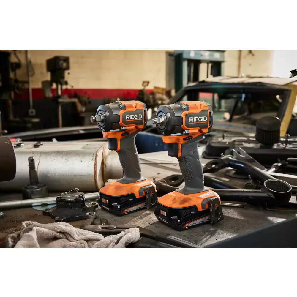 RIDGID R872081 18V SubCompact 1/2 in Impact Wrench  Tool Only