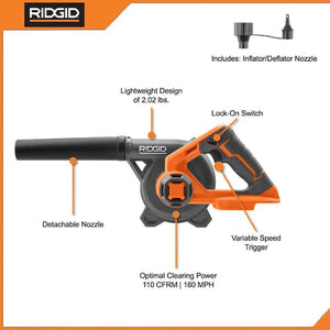RIDGID 18V Lithium-Ion Cordless Compact Jobsite Bl #condition_open-box