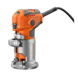 RIDGID 5.5 Amp Corded Fixed-Base Router – Smooth, Controlled Routing