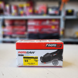 Rotozip 724611 5.5 Amp Corded 1/4 in. Rotary RotoSaw Spiral Saw Tool Kit with 5 Accessories Rotozip