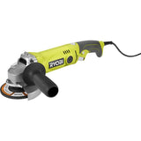 RYOBI 7.5 Amp 4-1/2 in. Corded Angle Grinder with Rotating Rear Handle