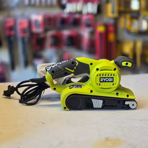 RYOBI BE319 RYOBI BE319 6 Amp Corded 3 in. x 18 in. Portable Belt Sander - Used | #condition_used