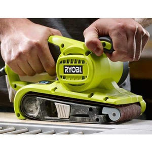 RYOBI BE319 RYOBI BE319 6 Amp Corded 3 in. x 18 in. Portable Belt Sander - Used | #condition_used