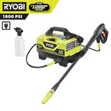 Ryobi  1800 PSI 1.2 GPM Cold Water Electric Pressure Washer
