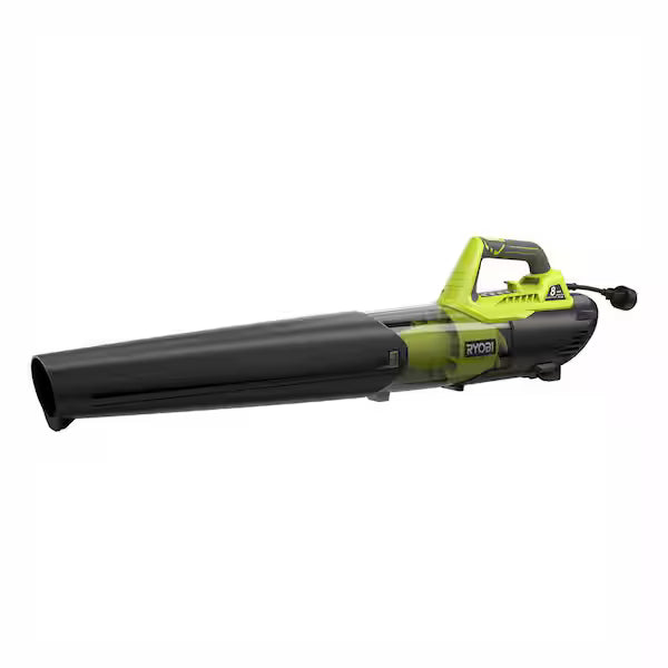 RYOBI 135 MPH 440 CFM 8 Amp Corded Electric Jet Fan Leaf Blower – Model 1002285466