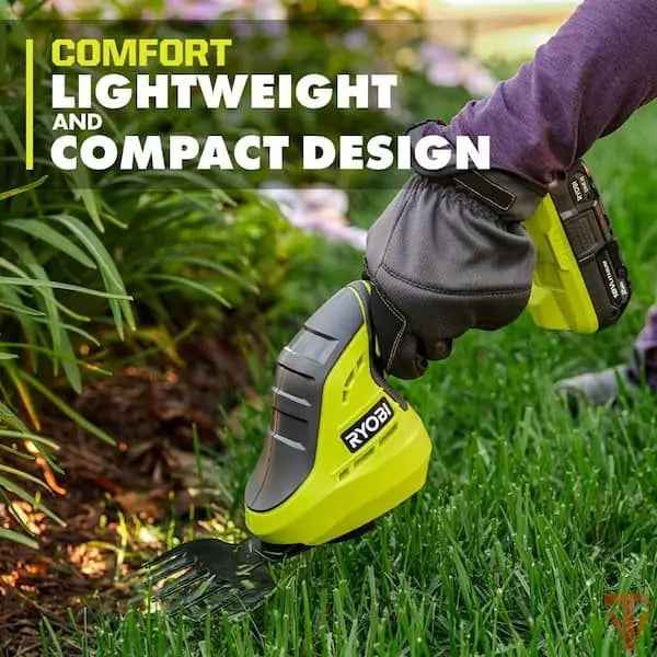 RYOBI ONE+ 18V Cordless Grass Shear and Shrubber Trimmer (Tool Only) – Open Box, Barely Used RYOBI