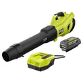 RYOBI 40V HP Brushless Whisper Series 160 MPH 650 CFM Leaf Blower Cordless with 4.0 Ah Battery