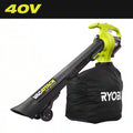 RYOBI 40V Vac Attack Cordless Battery Leaf Vacuum/Mulcher (Tool Only)