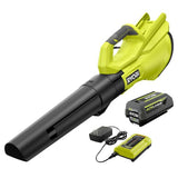 RYOBI 40V 550 CFM Cordless Leaf Blower Kit with Battery