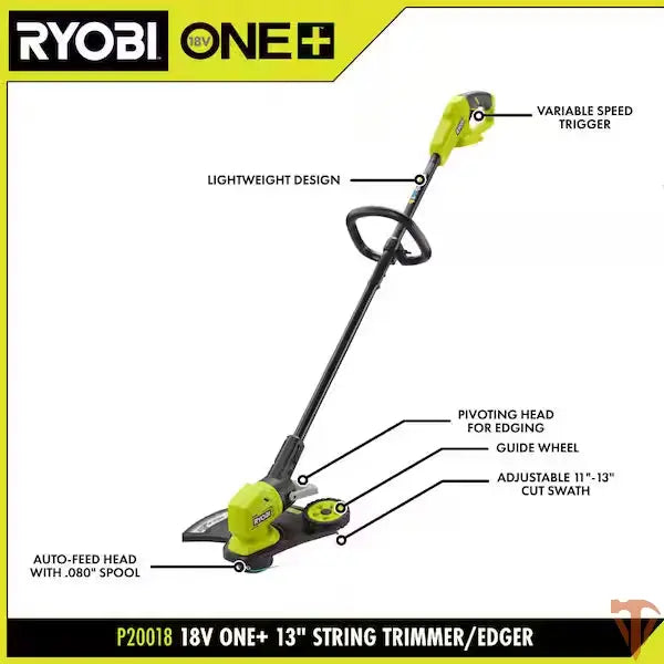 RYOBI ONE+ 18V 13 in. Cordless Battery String Trim #condition_open-box