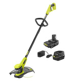 RYOBI ONE+ 18V 13 in. Cordless String Trimmer with 2.0 Ah Battery and Charger