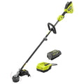 RYOBI 40V HP Brushless 16 in. Cordless Carbon Fiber Shaft Attachment Capable String Trimmer with 4.0 Ah Battery and Charger