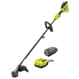 RYOBI 40V HP Brushless 16 in. Cordless Carbon Fiber Shaft Attachment Capable String Trimmer with 4.0 Ah Battery and Charger