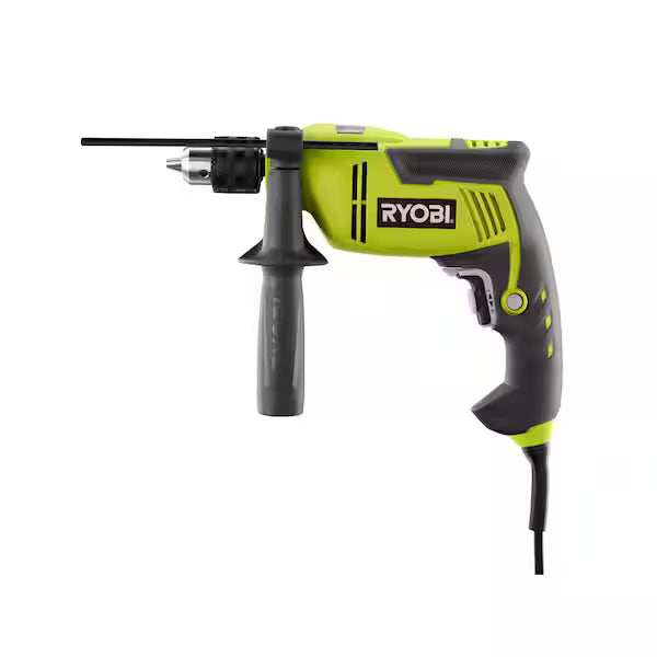 RYOBI 6.2 Amp Corded Hammer Drill 5/8 in. Variable Speed – Open Box Power Tool