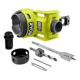 RYOBI Wood Door Lock Installation Kit with Hole Saw & Drill Bits – Open Box