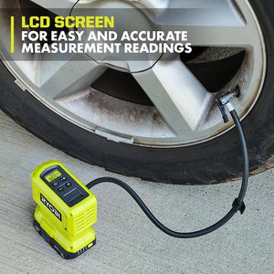 RYOBI ONE+ 18V cordless high pressure inflator tool only