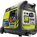 RYOBI 2,300-Watt Recoil Start Bluetooth Super Quiet Gasoline Powered Digital Inverter Generator with CO Shutdown Sensor