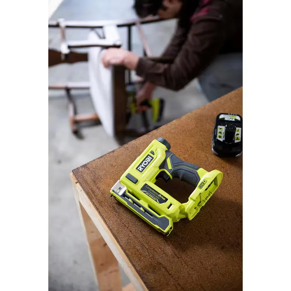 ONE+ P317 One+ 18V Compression Cordless 3/8 in. Crown Stapler Tool Only