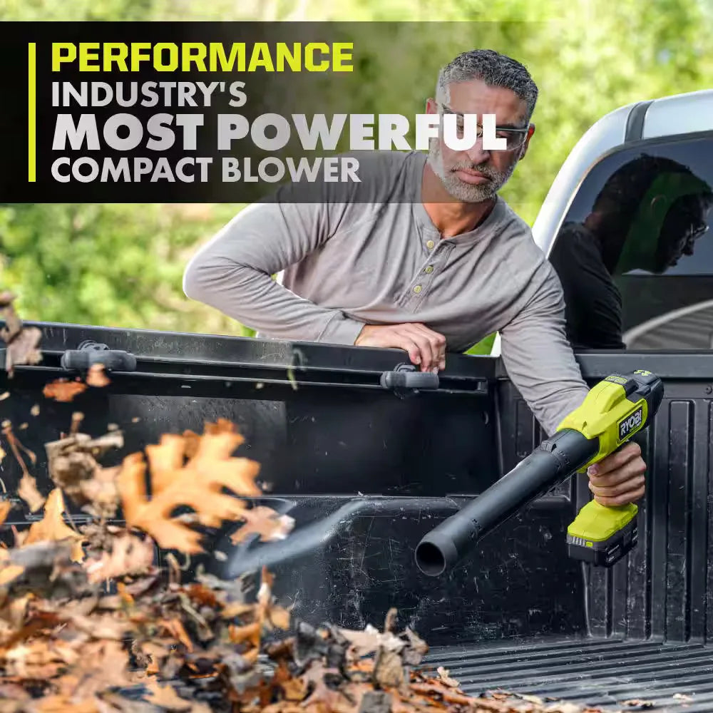 RYOBI PSBLB01K ONE+ HP 18V Cordless Leaf Blower  220 CFM Kit
