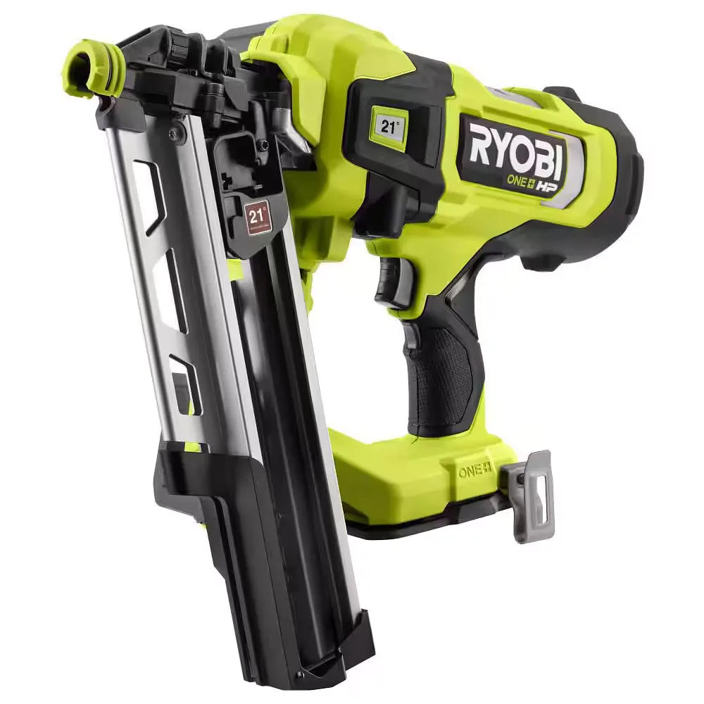 ONE+ HP PBL345B 18V Brushless Cordless AirStrike 21° Framing Nailer  Tool Only