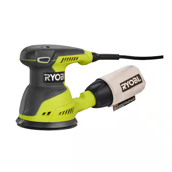 RYOBI 2.6 Amp Corded 5 in. Random Orbital Sander – Open Box, Barely Used