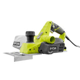 RYOBI 6 amp hand planer for trimming and shaping wood with dust bag