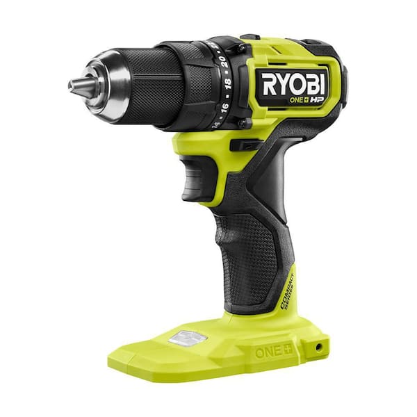 RYOBI cordless 18V brushless drill driver 1/2 in chuck compact size