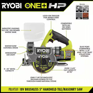 RYOBI ONE+ HP 18V Cordless Handheld Wet/Dry Masonr #condition_open-box