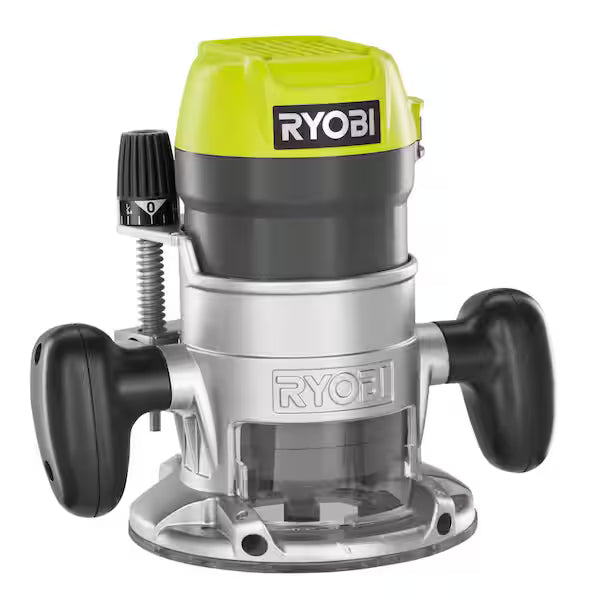 RYOBI 8.5 Amp 1-1/2 Peak HP Fixed Base Corded Router
