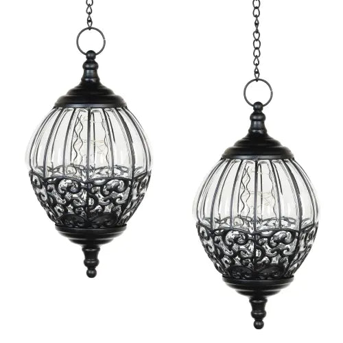 EXHART Bird Cage Lanterns (2-Pack)