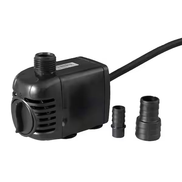 TOTALPOND 300 GPH Submersible Fountain Pump – Model 345385