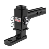 TowSmart Class 4, 7,500 lbs. 7-1/2 in. Drop to 6-1/4 in. Rise Adjustable X-Mount Trailer Hitch Ball Mount